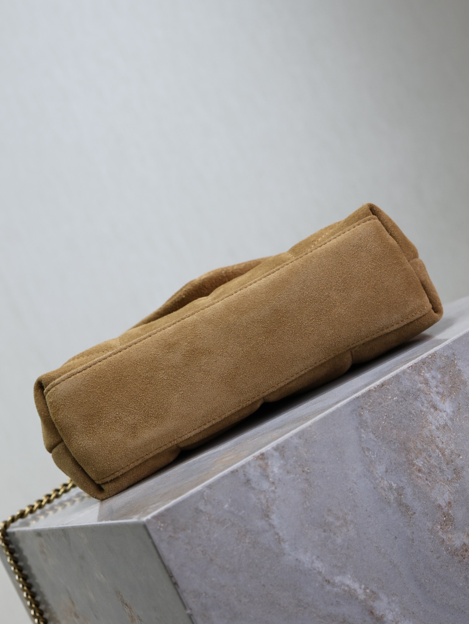 Y*L loulou mini puffer (suede) 23×15.5×8.5cm