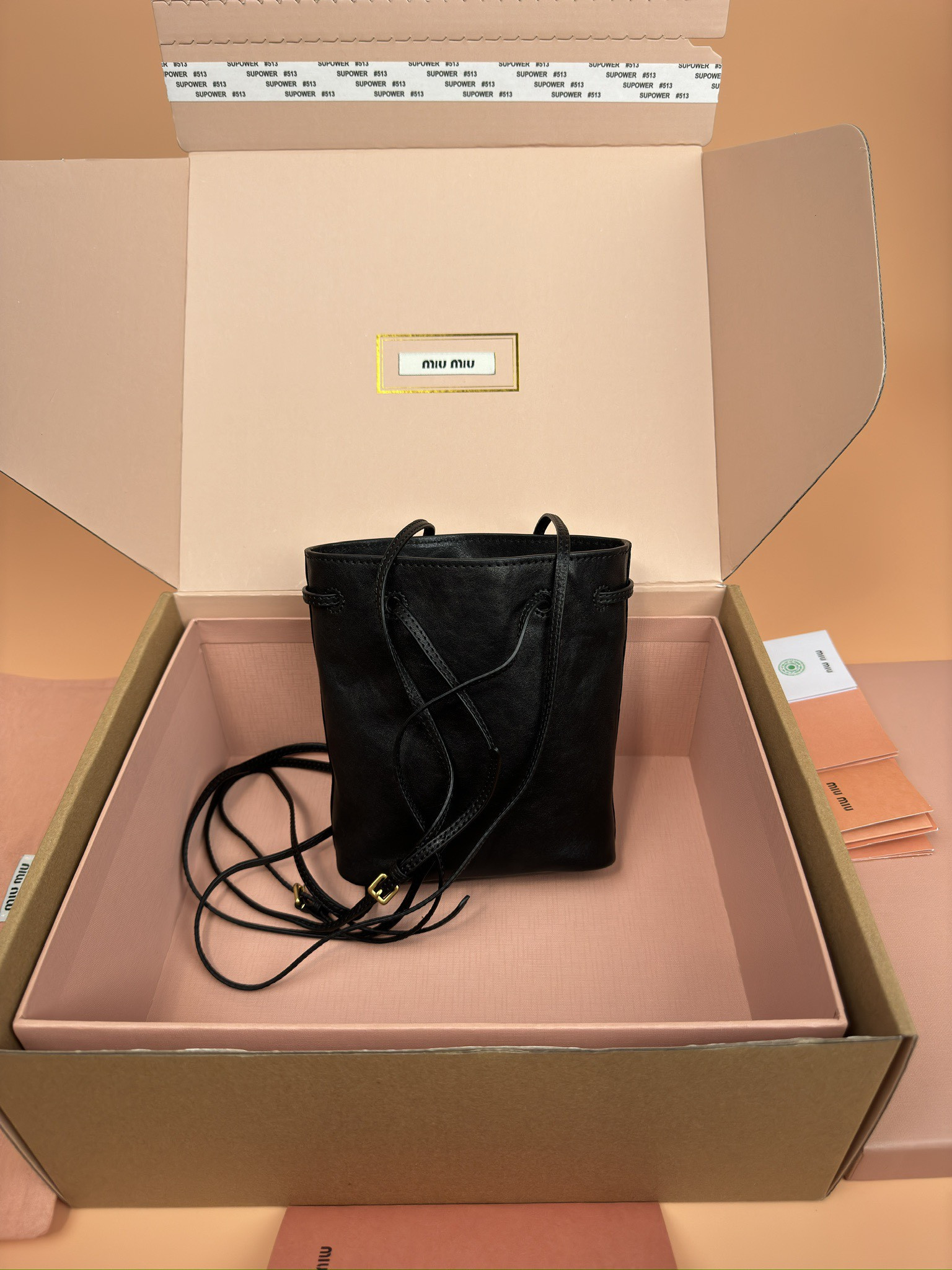 M1v M1v nappa leather mini bag 17x14x6cm