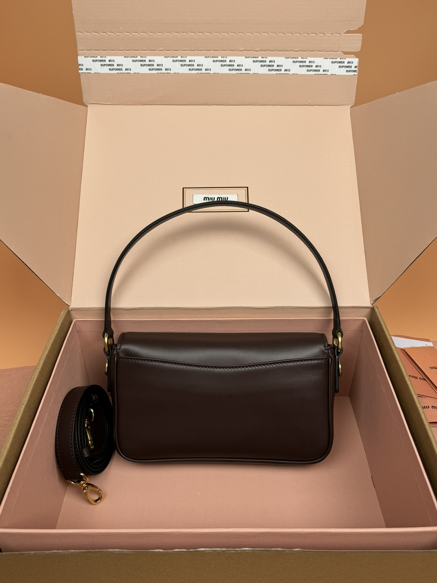 M1v M1v penny leather bag 23×13.5×5cm