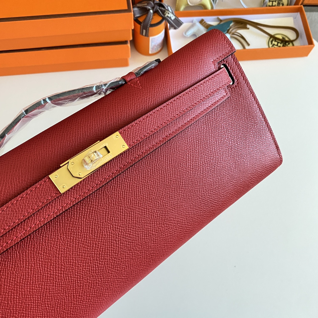 H**mes kelly cut 31cm epsom leather