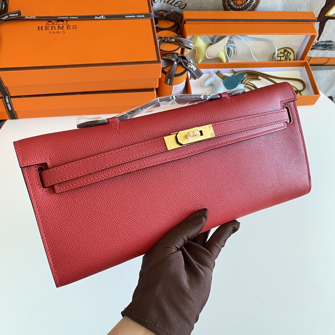 H**mes kelly cut 31cm epsom leather