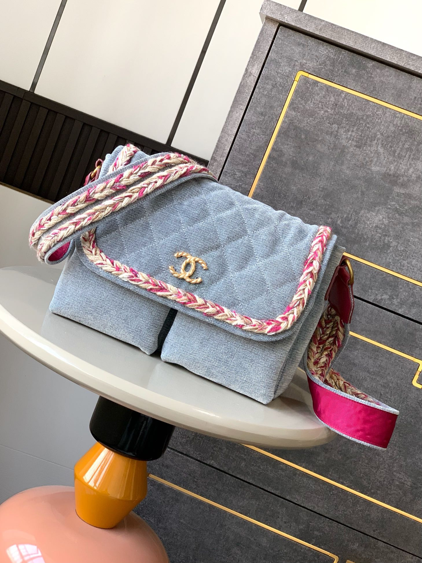 Ch*el salzburg bag 27cm