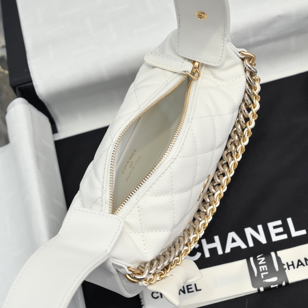Ch*el clutch 18x17x8cm