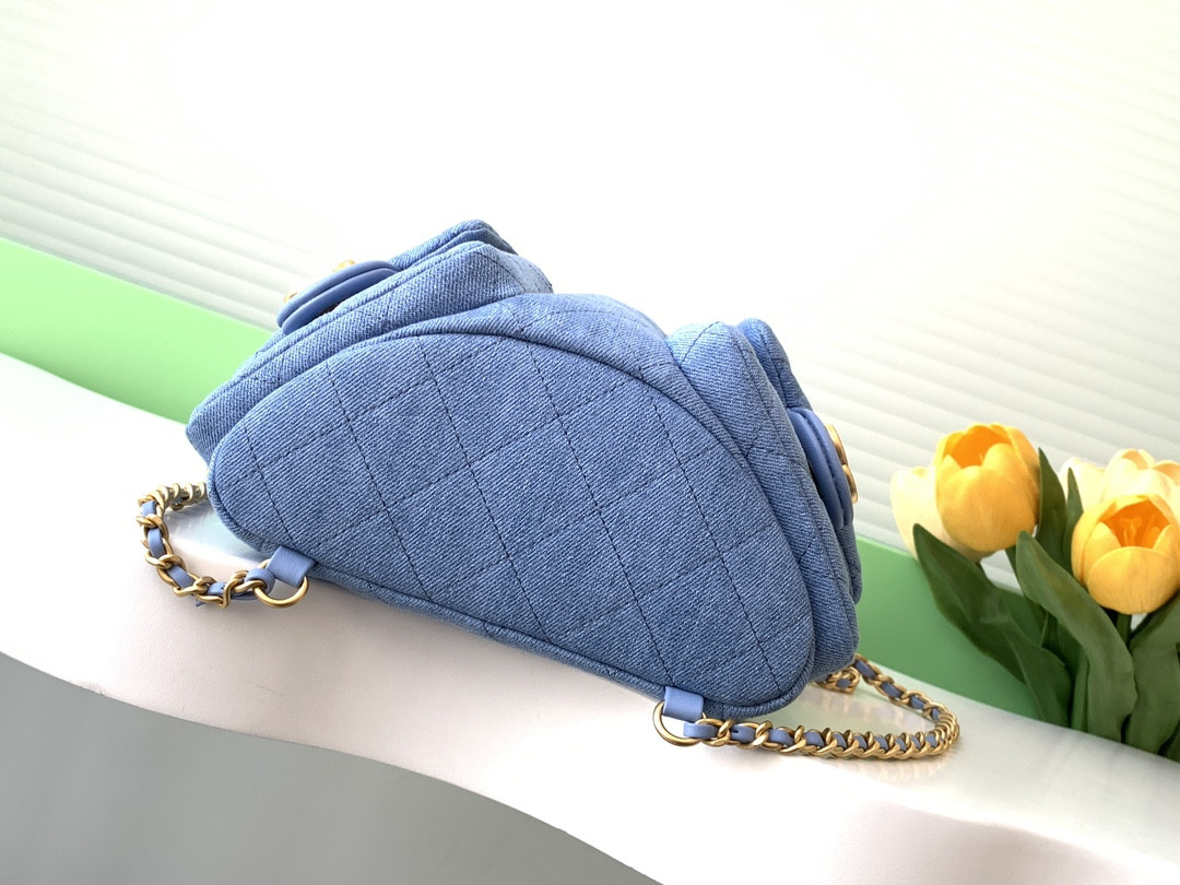 Ch*el backpack 24.5x18x8cm
