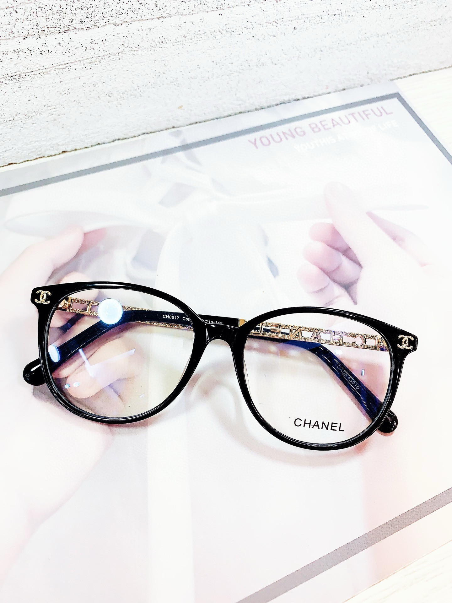 Ch*el glasses ch0187 53-18-145