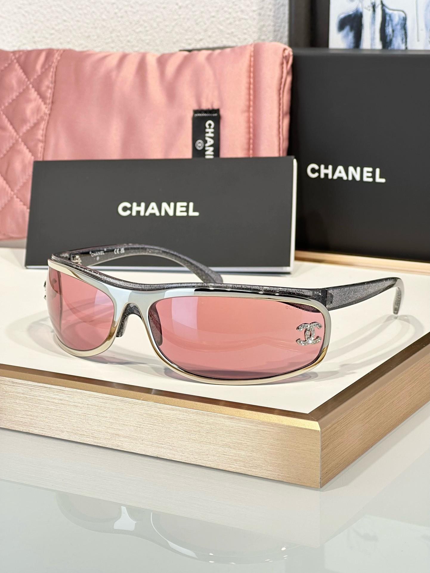 Ch*el glasses coco neige 71557