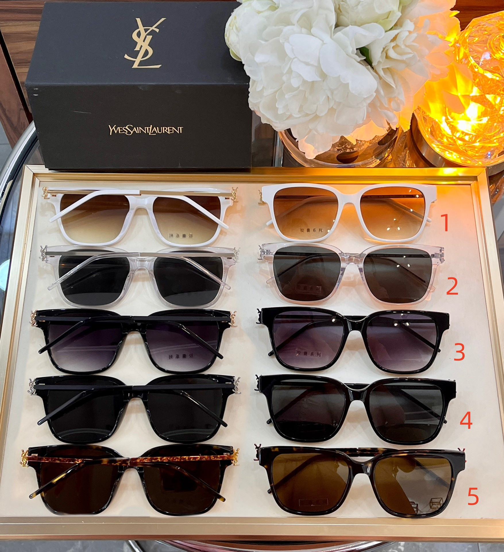 Y*L glasses slm480 54-17-14