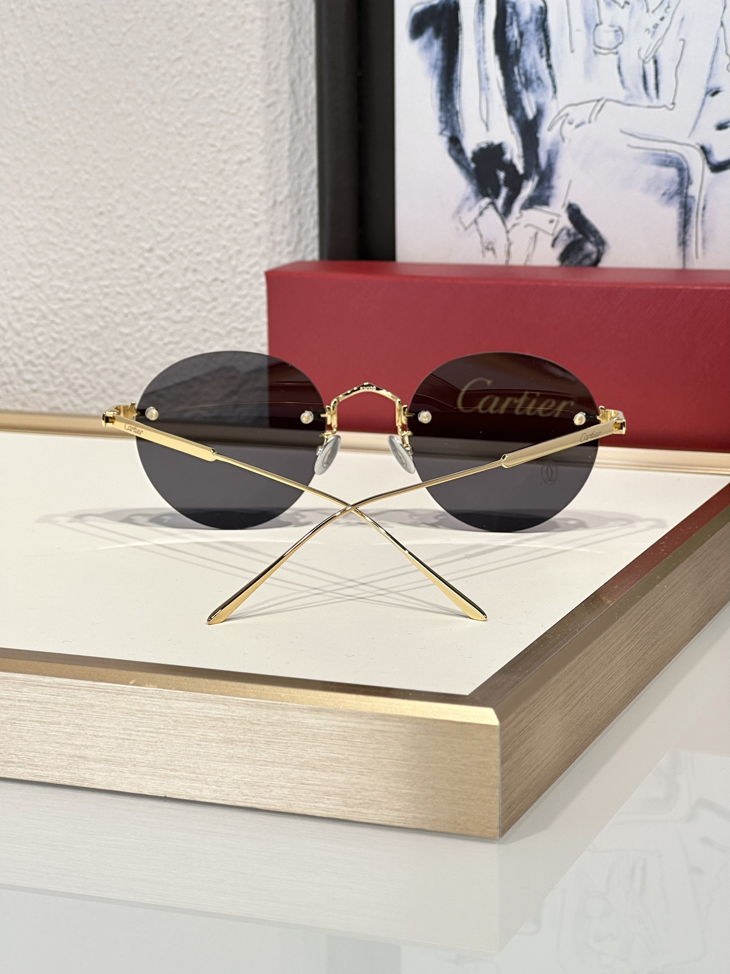 Ca*t*er glasses ct0393s 52-20-145
