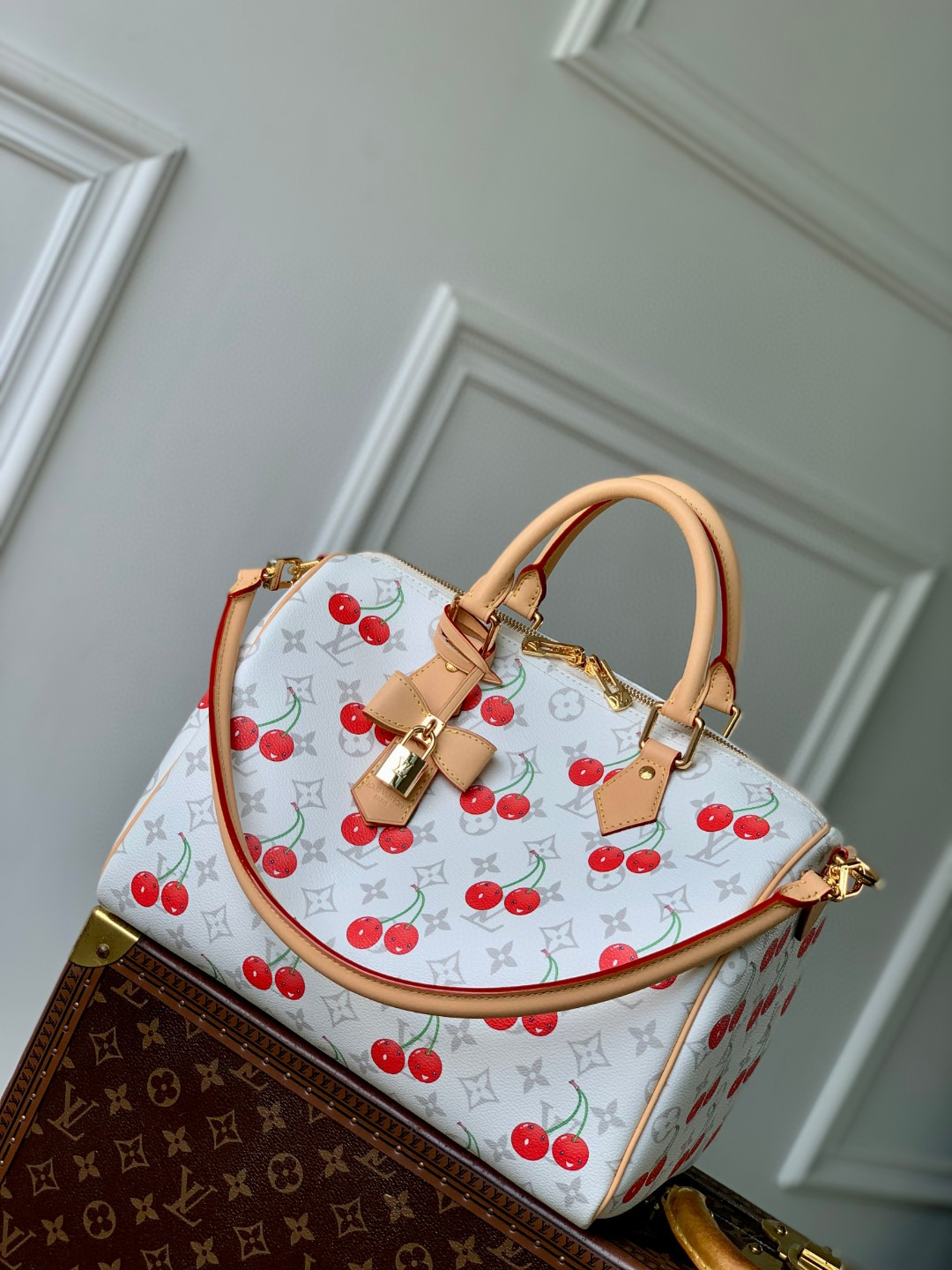 LV x TM Speedy Soft Bandoulière 30 M14238 21x17x30cm