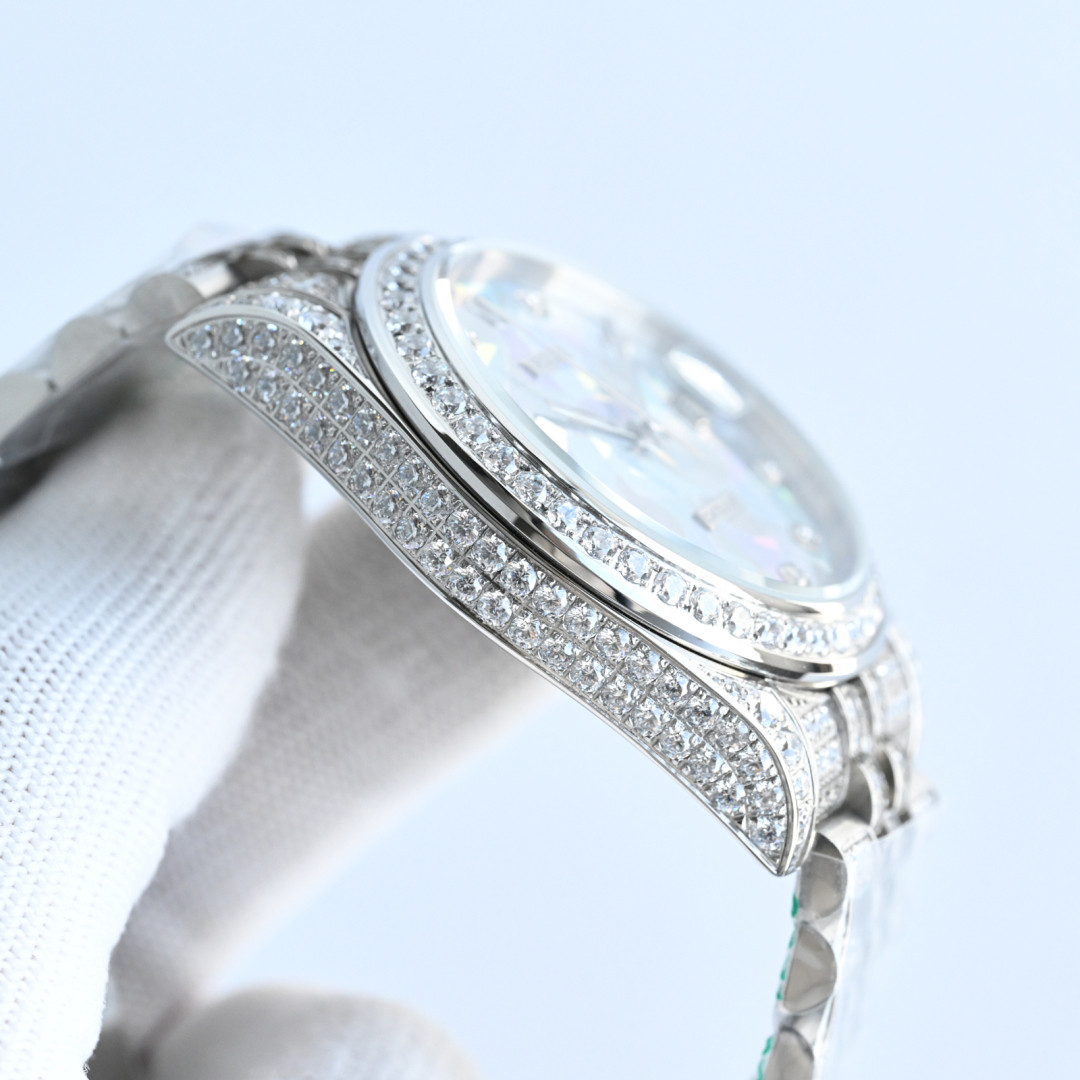 r*l*x datejust 41mm full Di*m*nd series