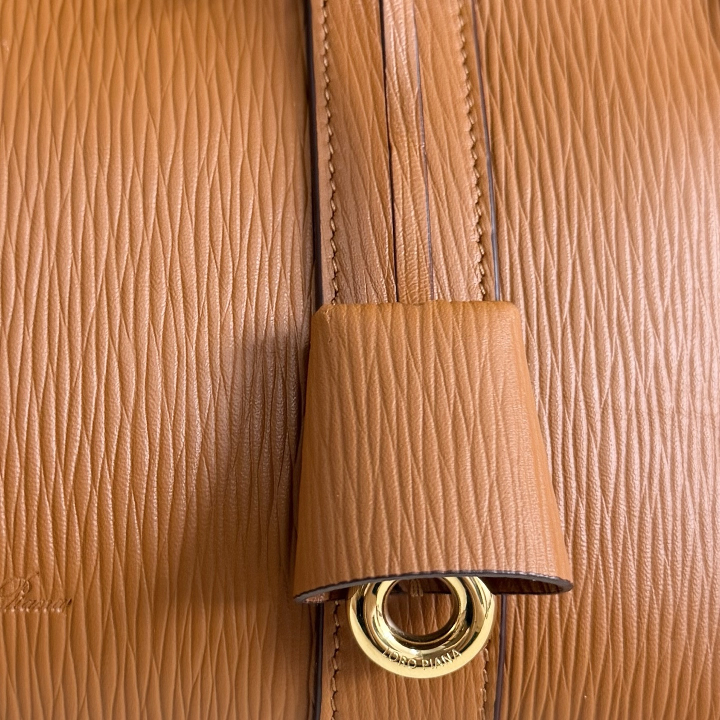 L**o p*ana loom l25 calfskin 25x18x12.5cm