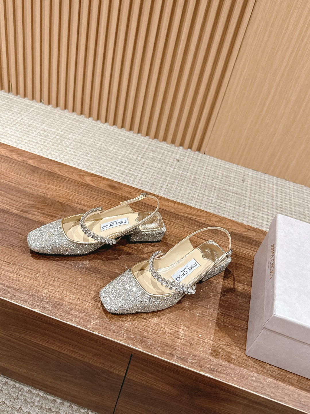 ua Ji*y Ch* belinda slingbacks 3.5cm