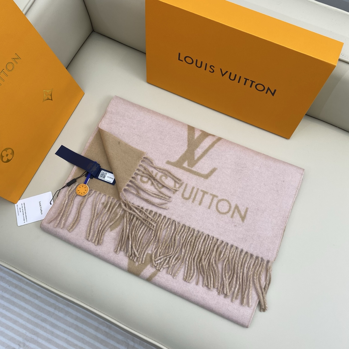 l0*is V*t0n reykjavik scarf 45x190cm 100% cashmere
