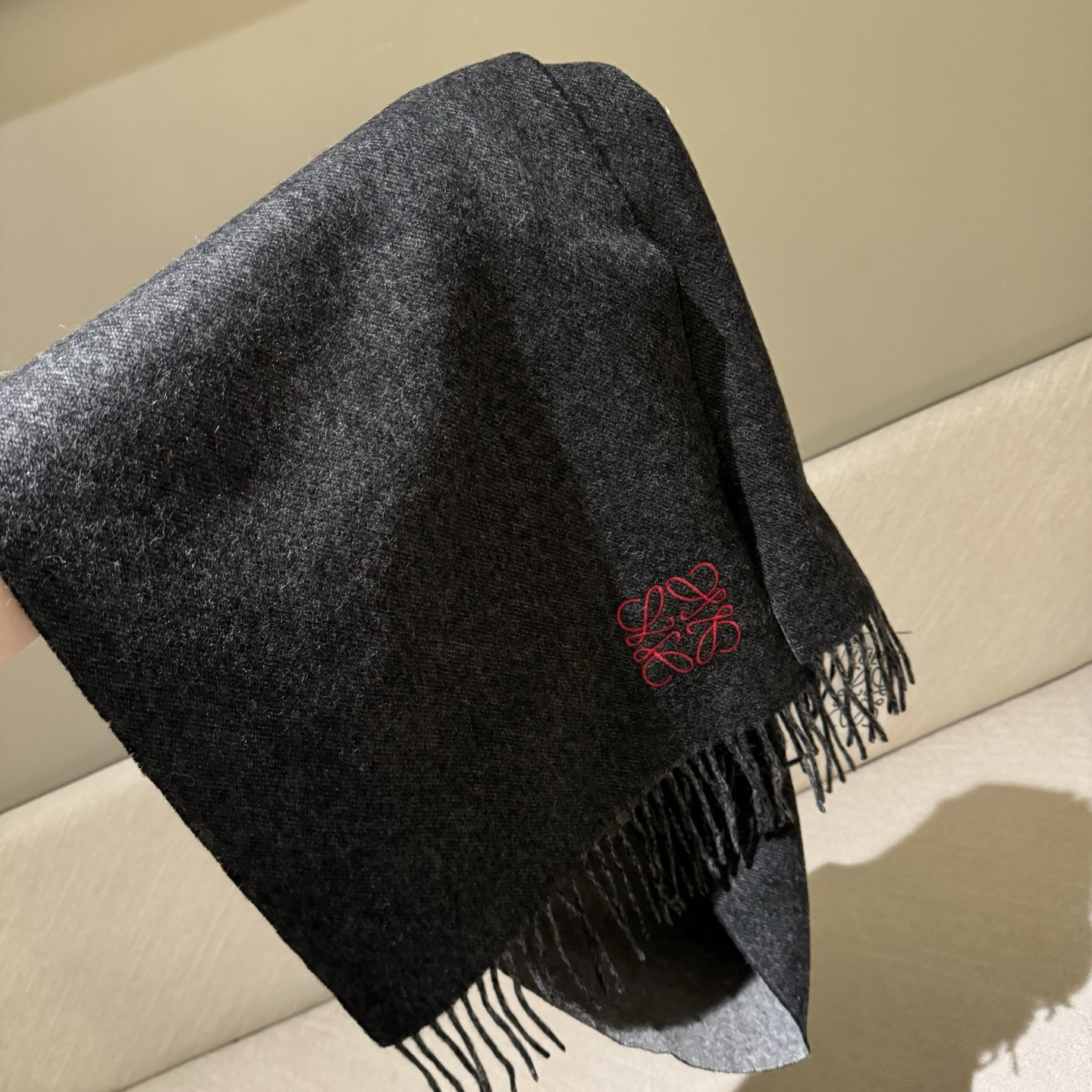 L0ew* scarf 35x190cm 100% lamb cashmere