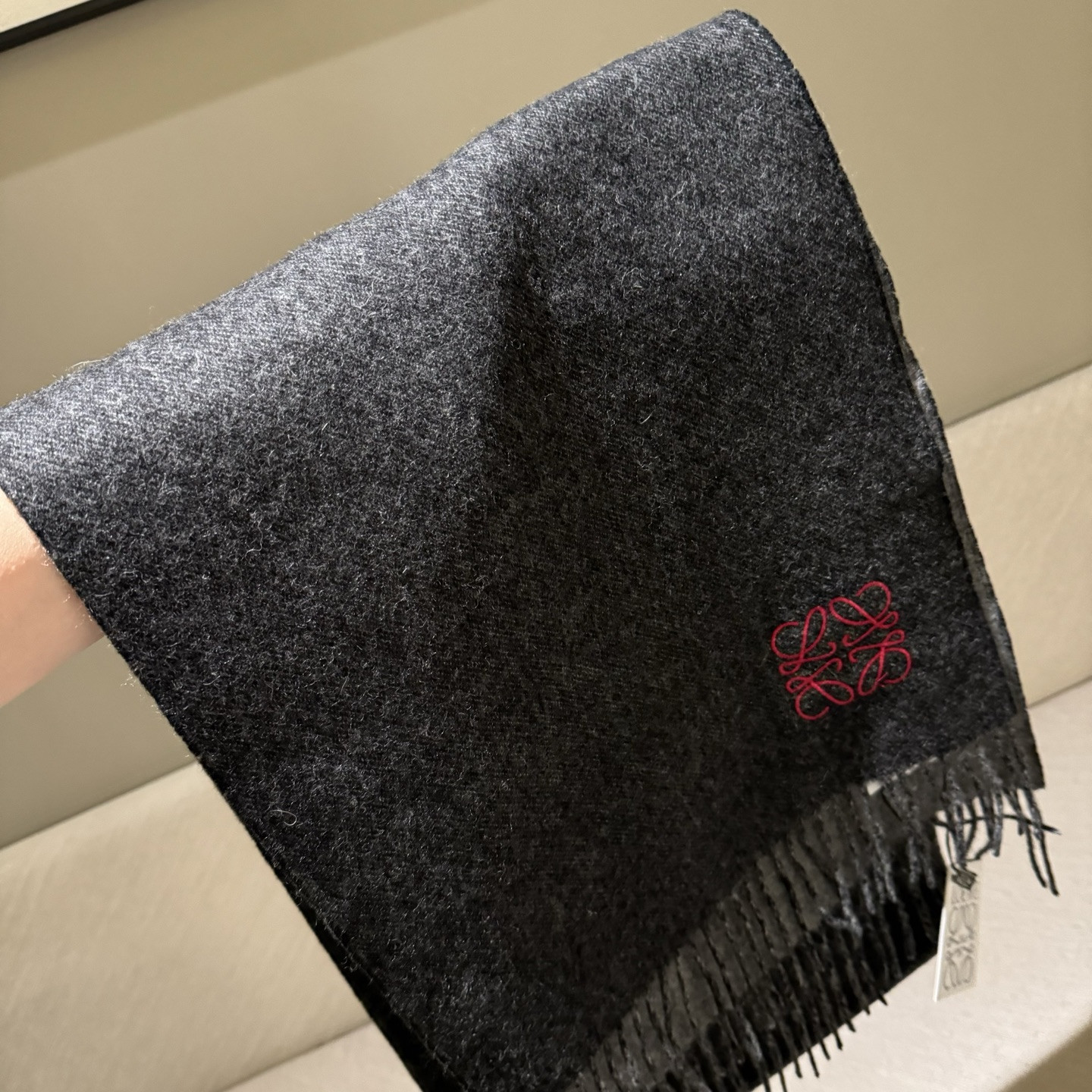 L0ew* scarf 35x190cm 100% lamb cashmere