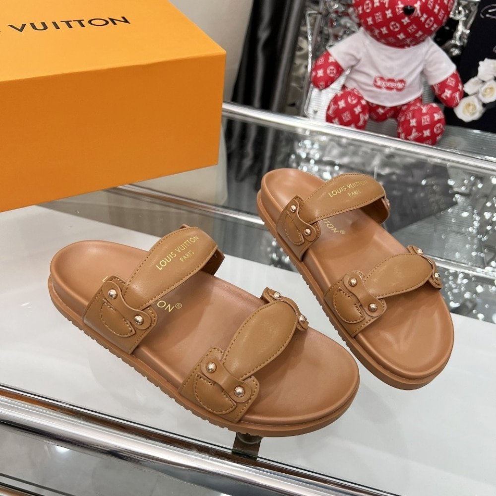 L0vis Vvtt0n Bom Dia Comfort Mule Brown