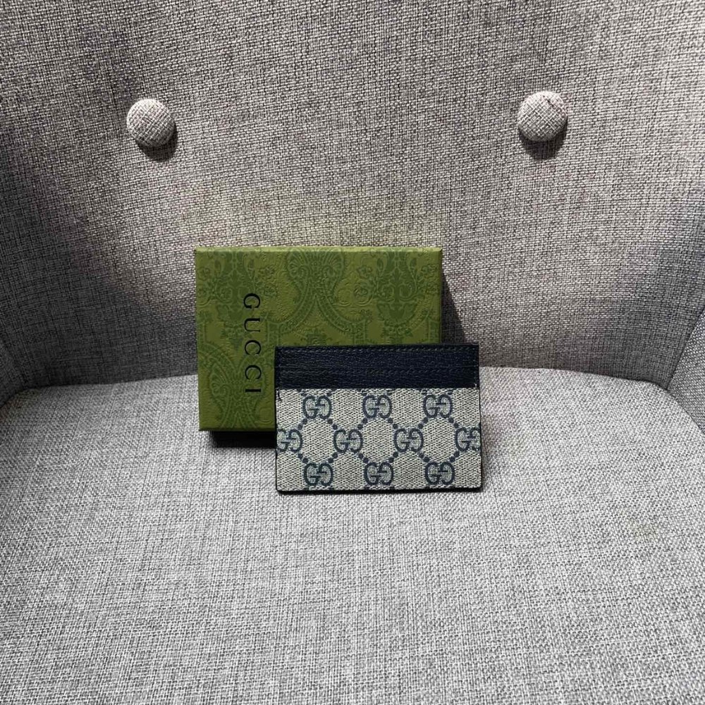 Gvc*1 Ophidia Gg Card Case Monogram Svp*me Black 10Cm 523159 96Iwn 4076