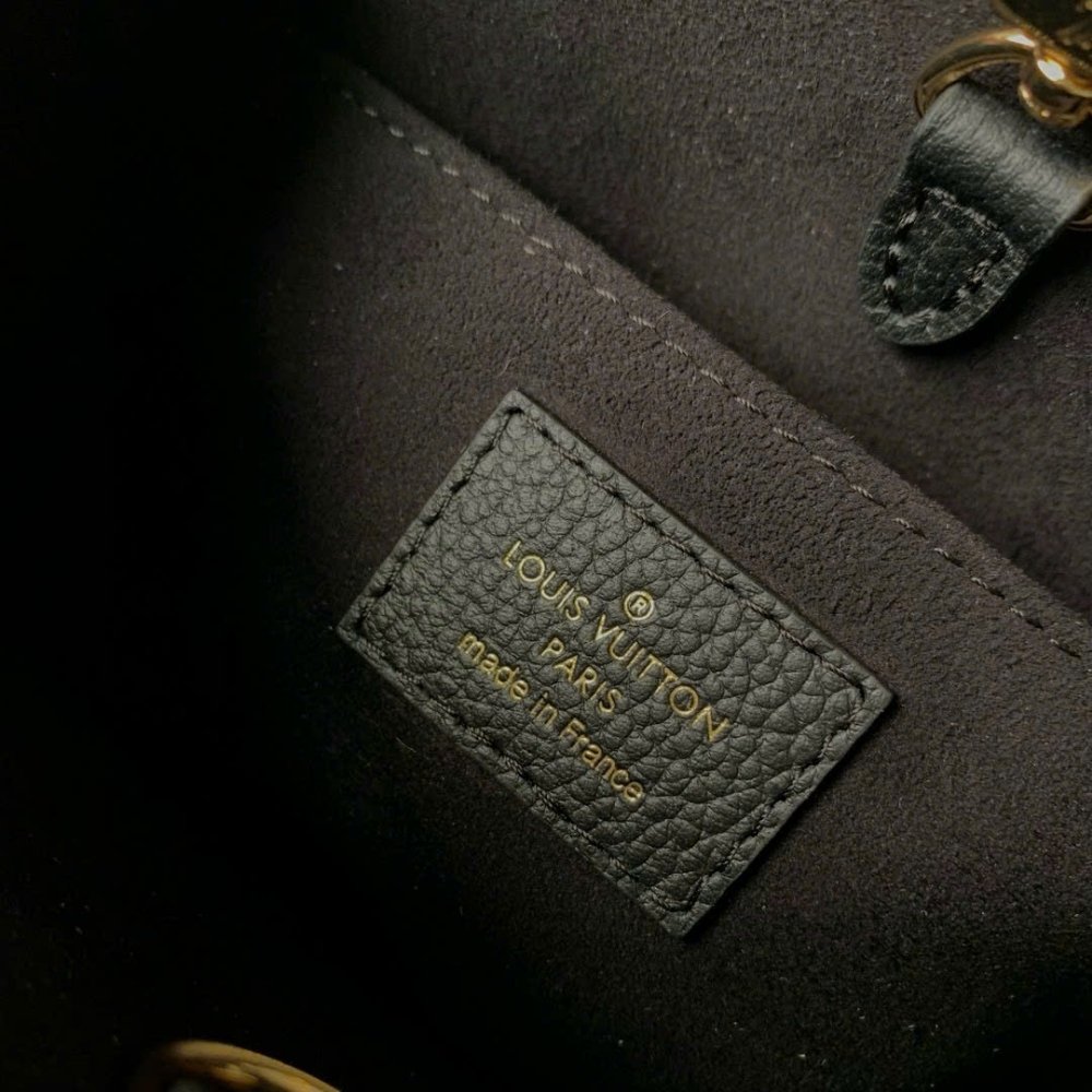 L0vis Vvtt0n Onthego BB Monogram Empreinte Black 18Cm M46993