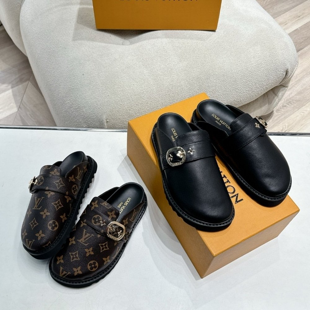 L0vis Vvtt0n Cosy Flat Comfort Clog Black 1Agvpt