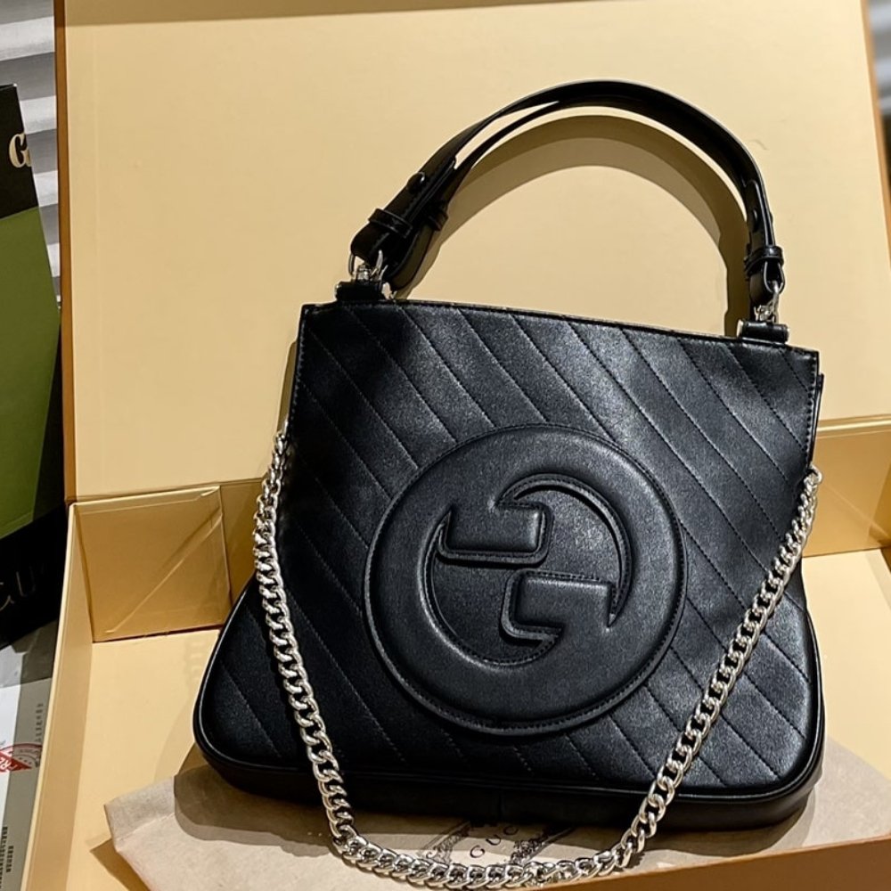 Gvc*1 Blondie Small Tote Bag Black 30Cm 751518 1Aaow 9022