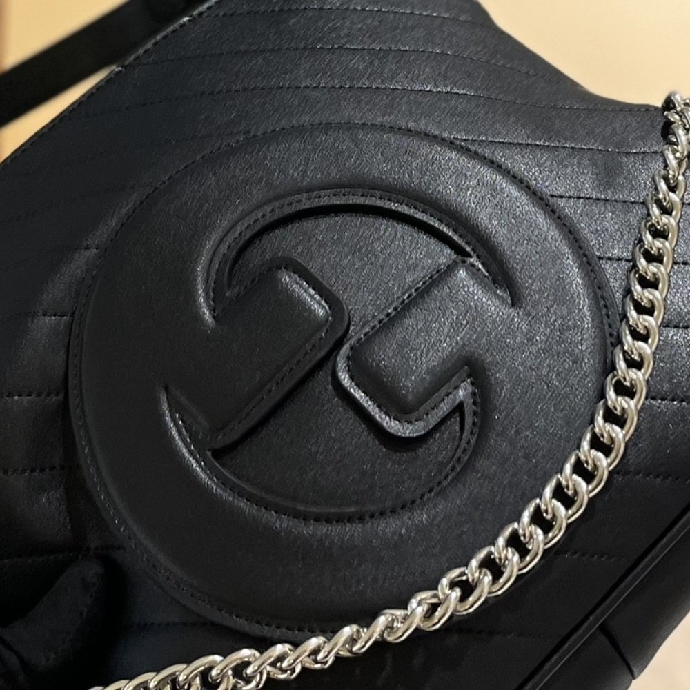 Gvc*1 Blondie Small Tote Bag Black 30Cm 751518 1Aaow 9022
