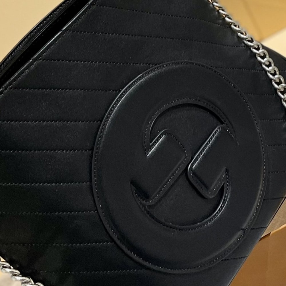 Gvc*1 Blondie Small Tote Bag Black 30Cm 751518 1Aaow 9022