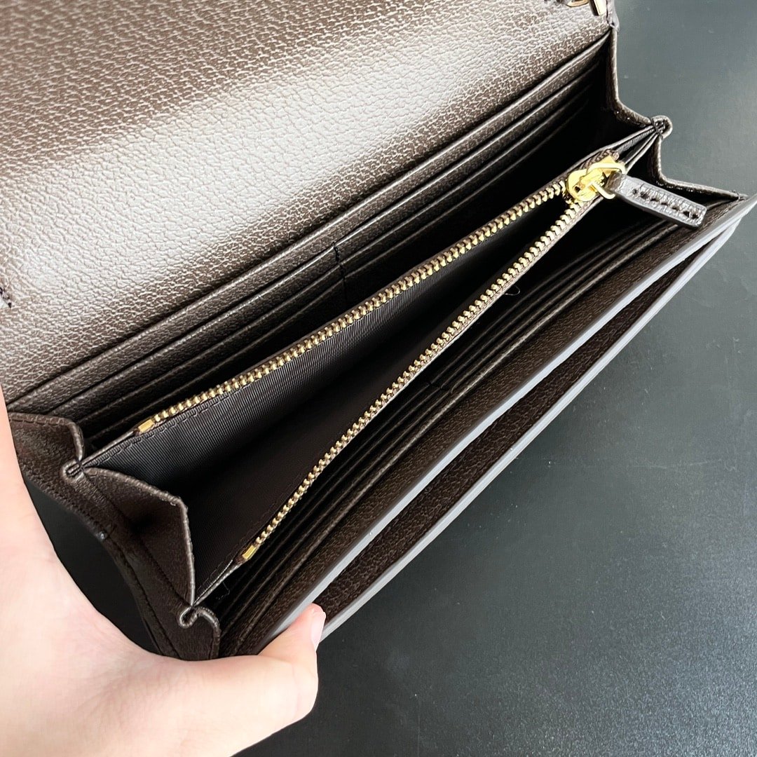 Gvc*1 Blondie Continental Chain Wallet Beige 21Cm 725215 K9Gsg 8358