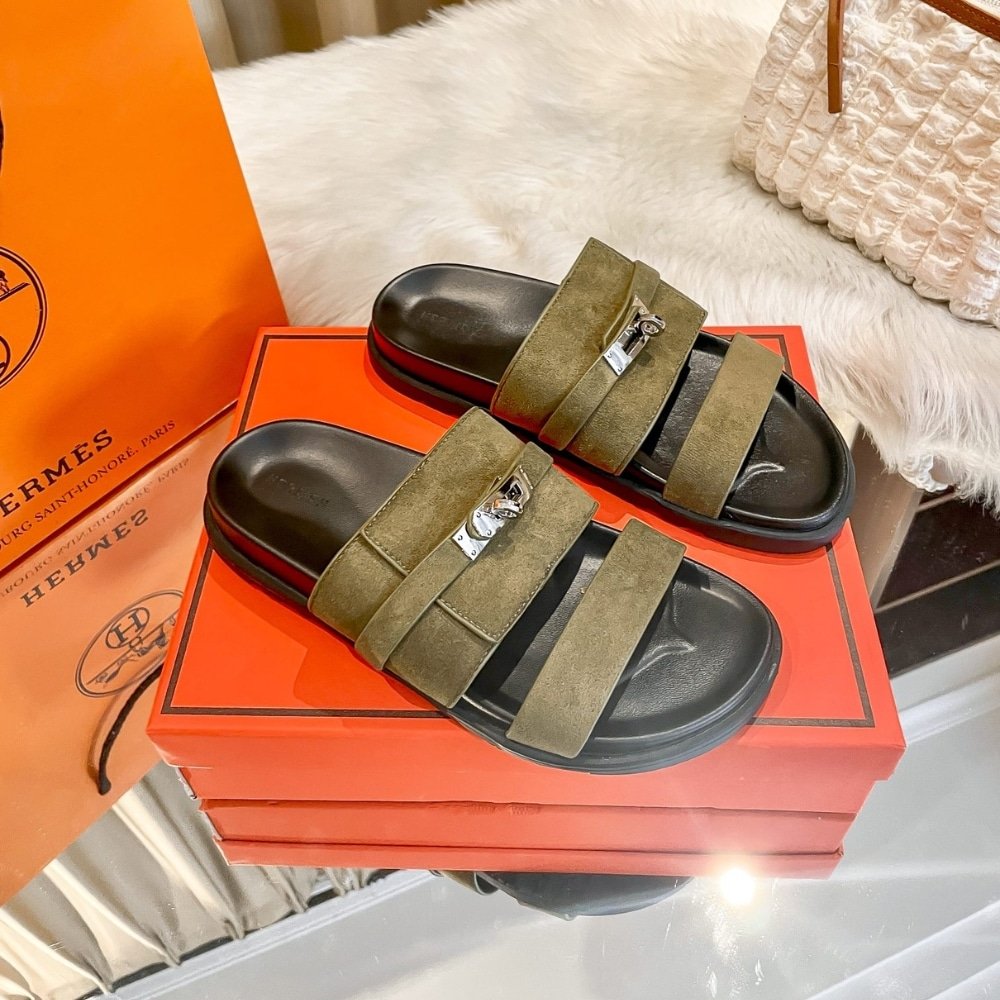 H**me5 Jackson Sandal Tundra Green H242948Zh1R420