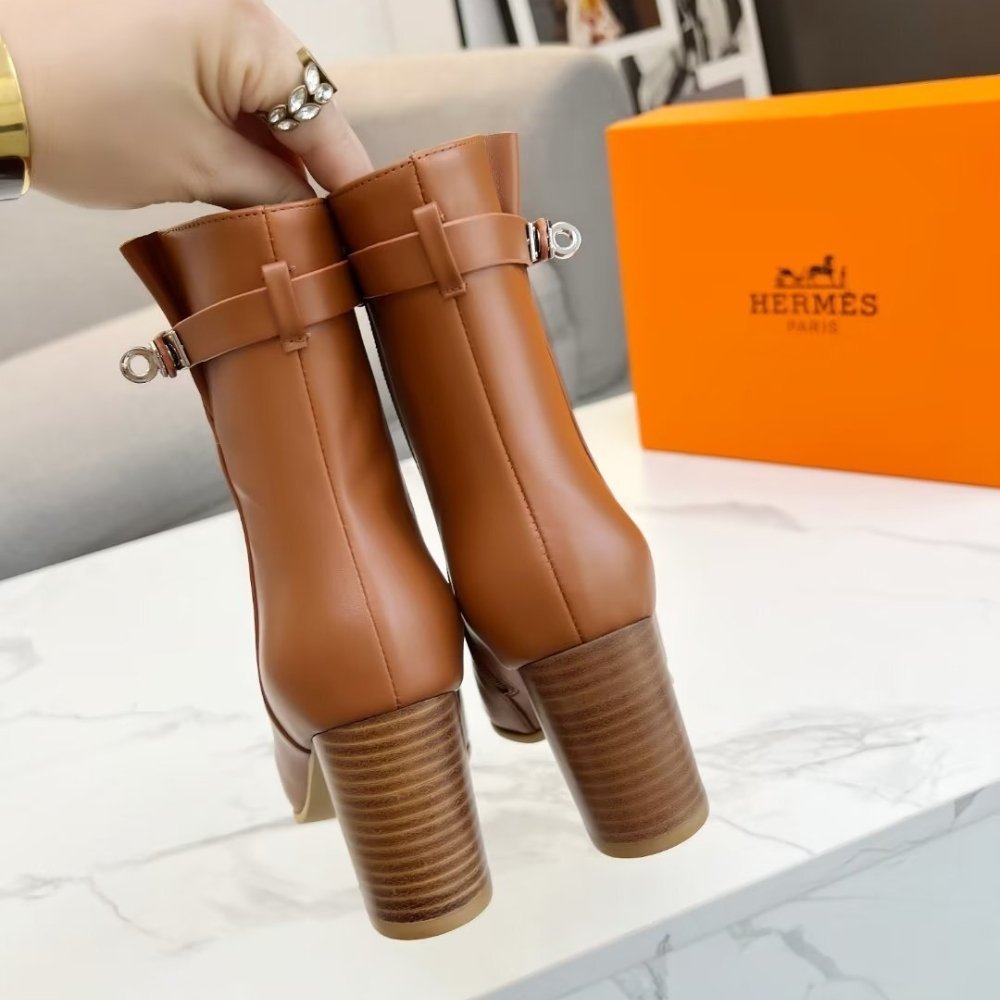 H**me5 Saint Germain Ankle Boot Brown H202257Z A3360
