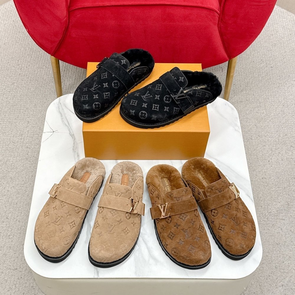 L0vis Vvtt0n Lv Cosy Comfort Clog Brown