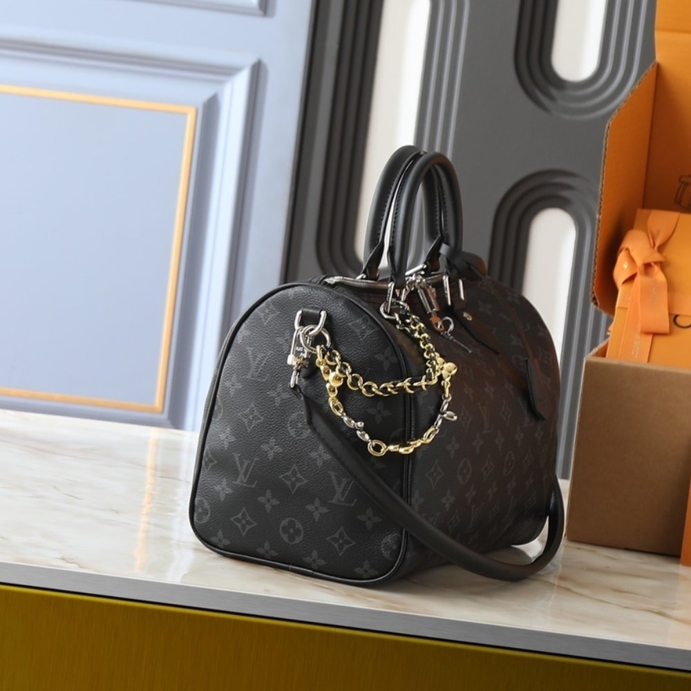 L0vis Vvtt0n Speedy Soft 30 Monogram Black 30Cm M15102