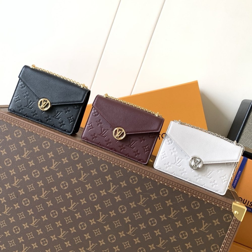 [S*per Vip 1:1] L0vis Vvtt0n Wallet On Chain Rosy Brume Gray 19Cm M13570