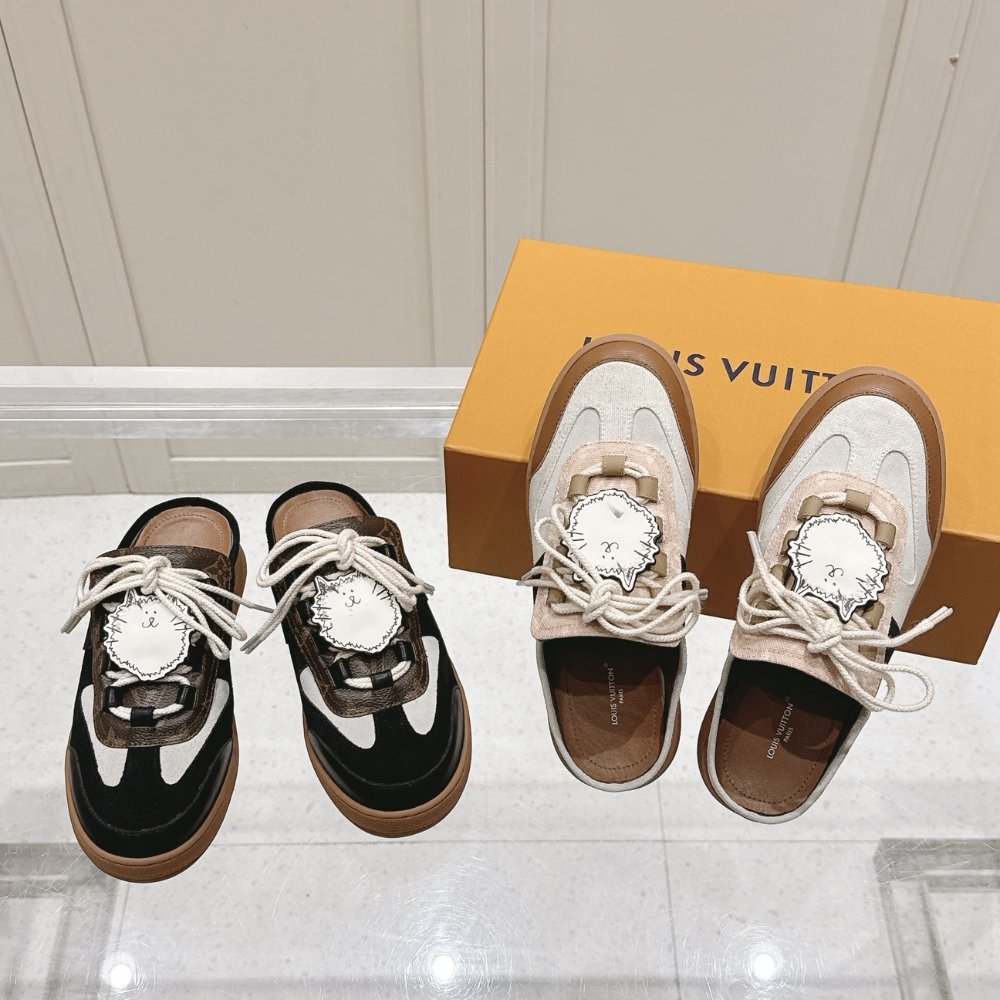 L0vis Vvtt0n Lous Open Sneakers Black 1ABVQ9