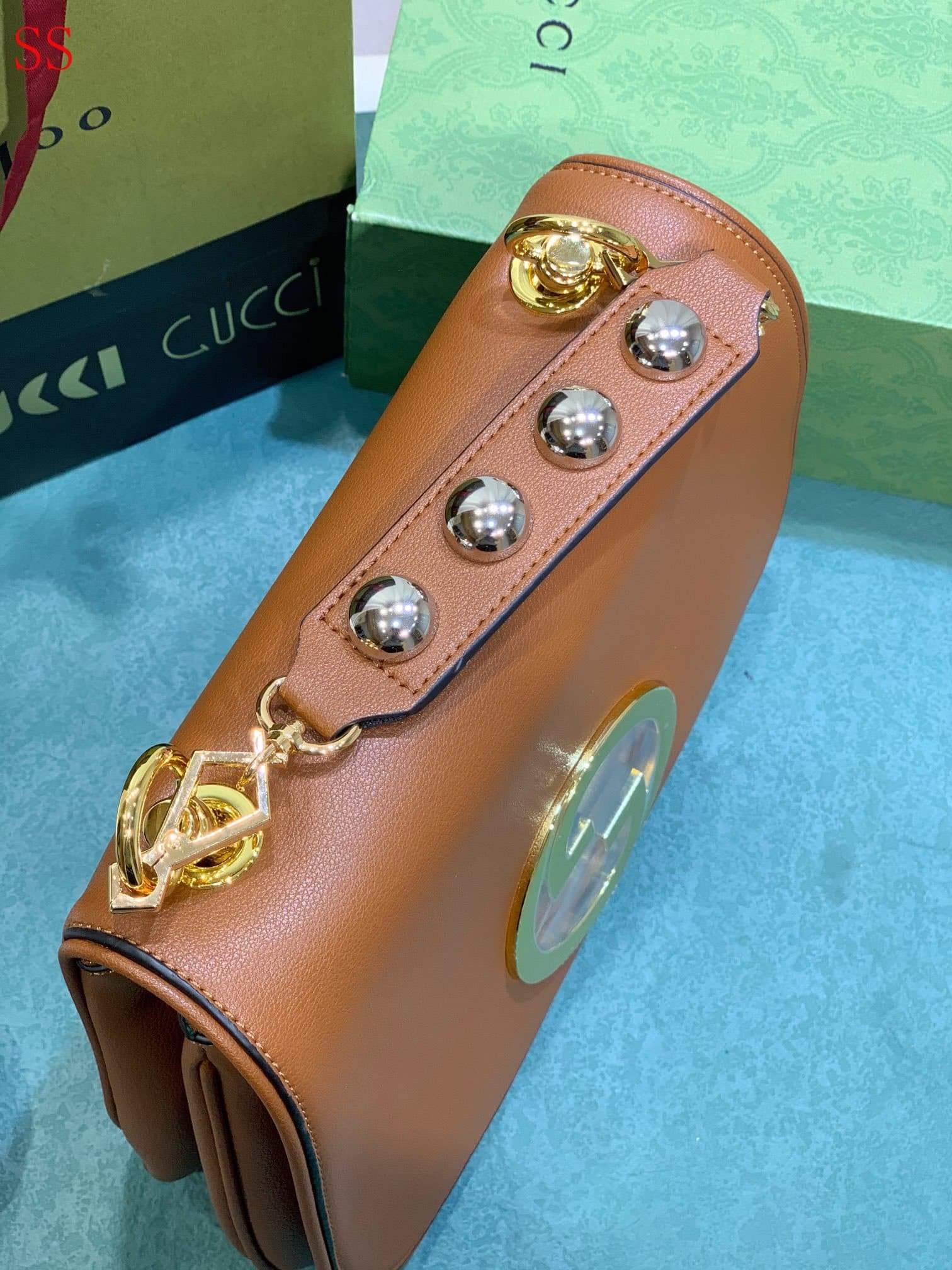 Gvc*1 Blondie Medium Bag Brown 29Cm 