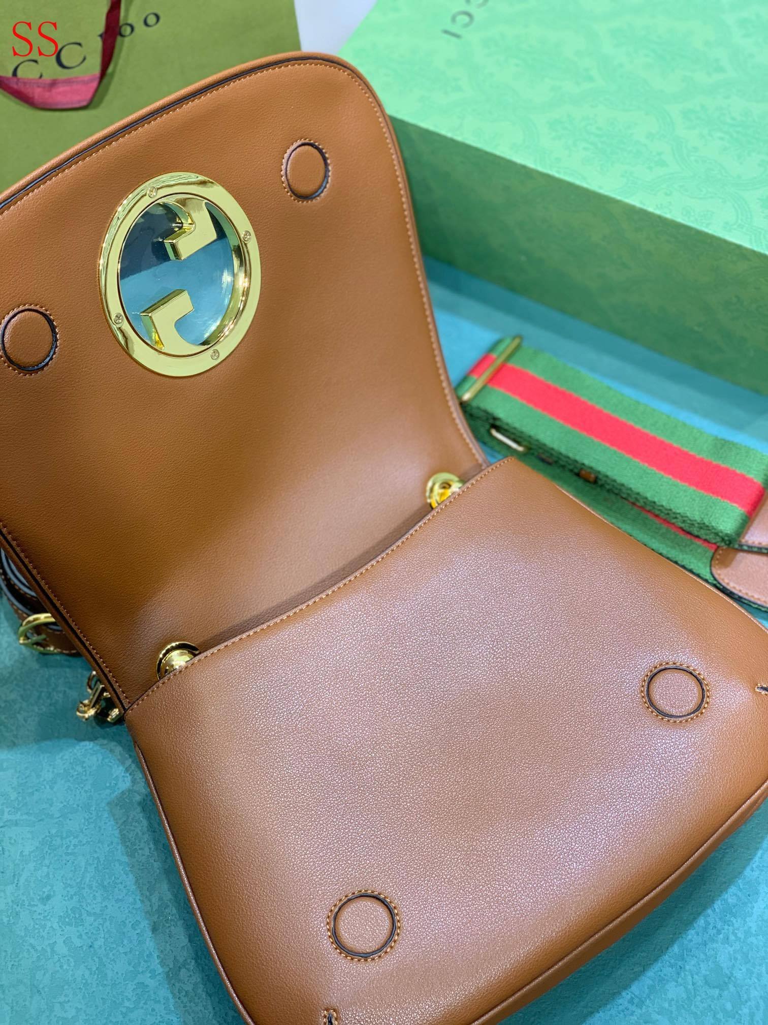 Gvc*1 Blondie Medium Bag Brown 29Cm 