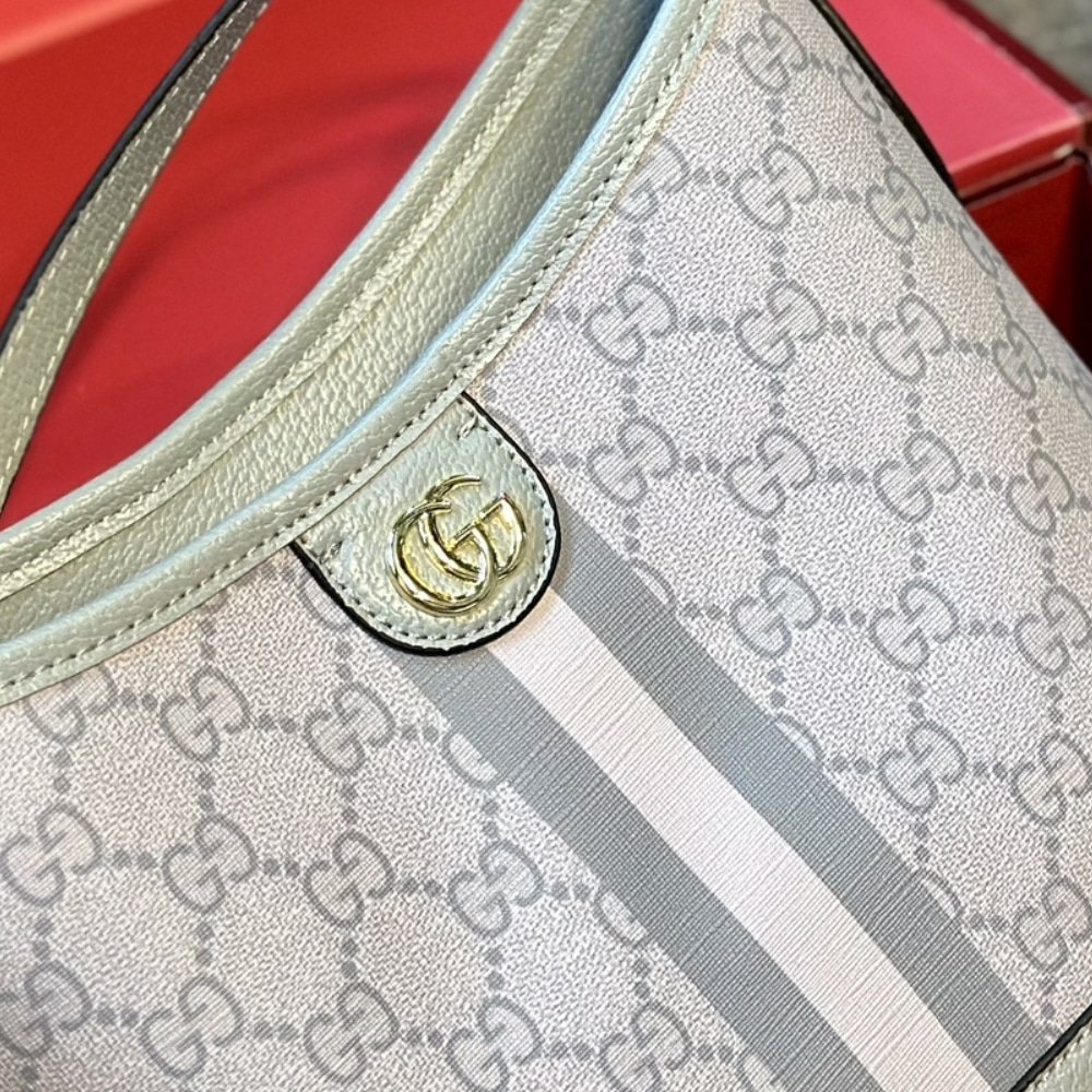 Gvc*1 Ophidia Small Tote Bag Dusty Blue 23Cm 765043 Fad04 8741