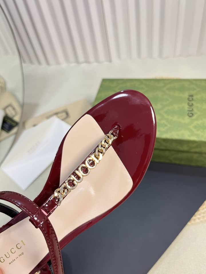 Gvc*1 Signoria Thong Sandal Red 782415 Bnc00 6207