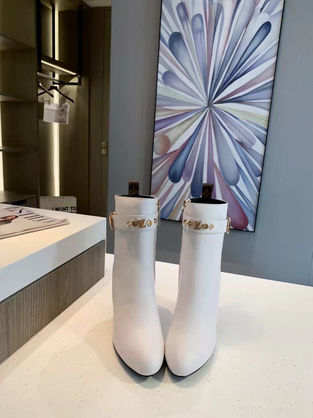 L0vis Vvtt0n Ankle Boot White