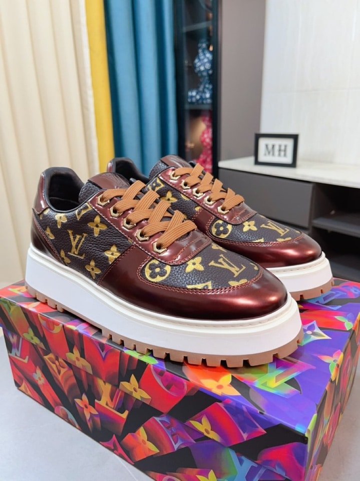 L0vis Vvtt0n Men’S Sneaker Monogram Empreinte Brown