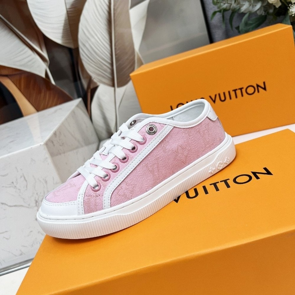 L0vis Vvtt0n Lv Lagoon Sneaker Denim Rose 1Agyfo