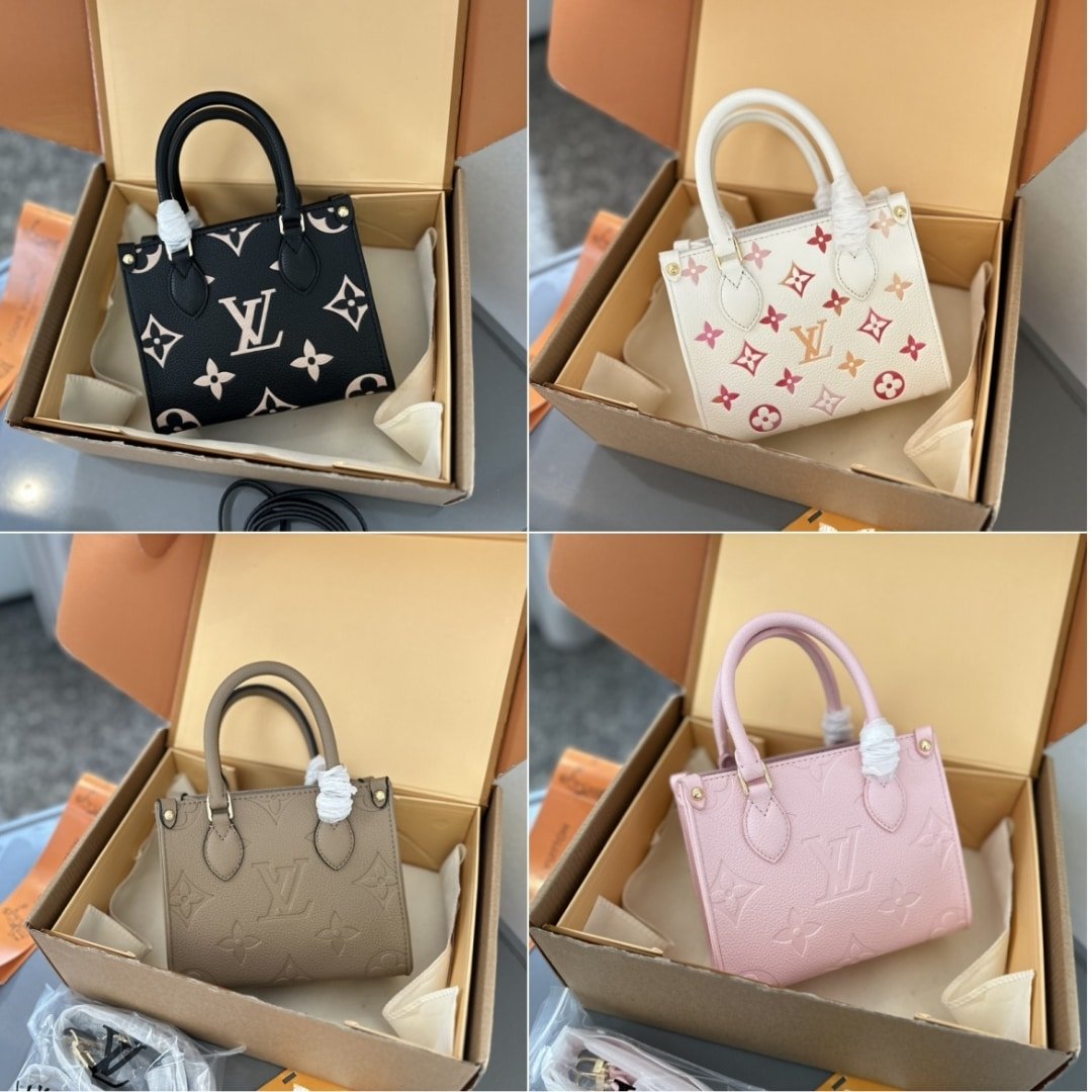 L0vis Vvtt0n Onthego Bb Bag Monogram Empreinte Sunrise Aquarelle 20Cm M47115