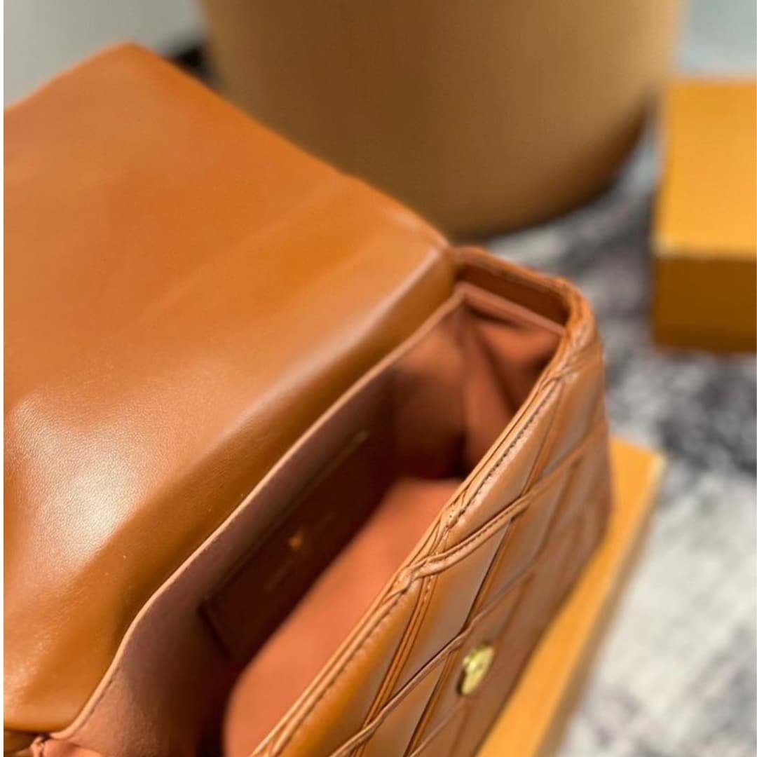 L0vis Vvtt0n Go-14 Mm Lamb Leather Smoked Tan 23Cm