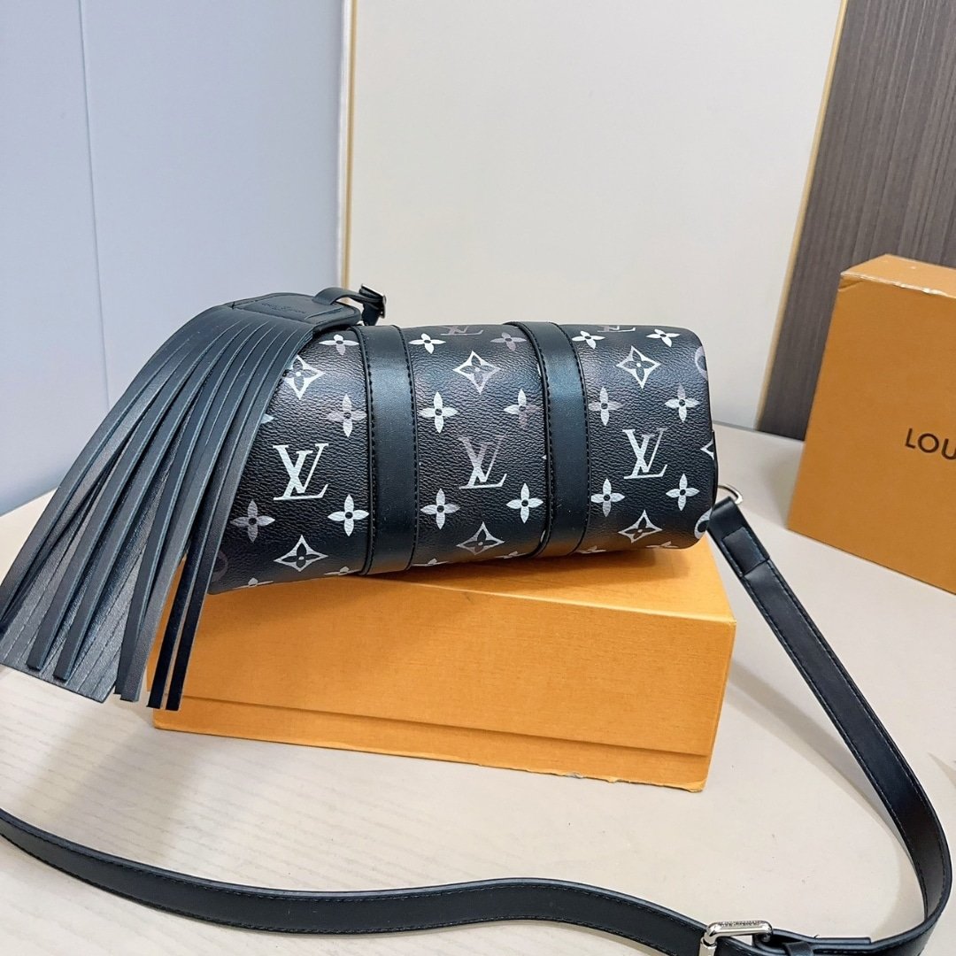 L0vis Vvtt0n Keepall Bandoulière 25 Monogram Black 25Cm M11595