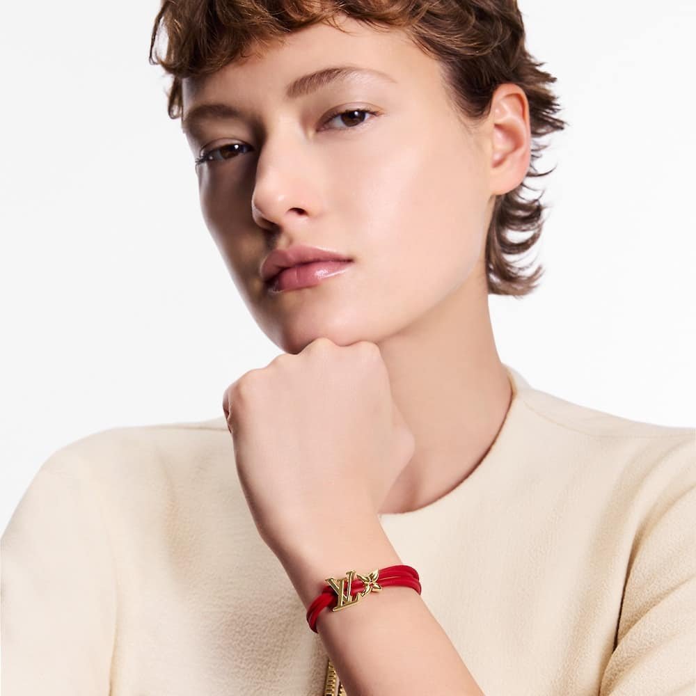 L0vis Vvtt0n Bloom Bracelet Red M8916Z