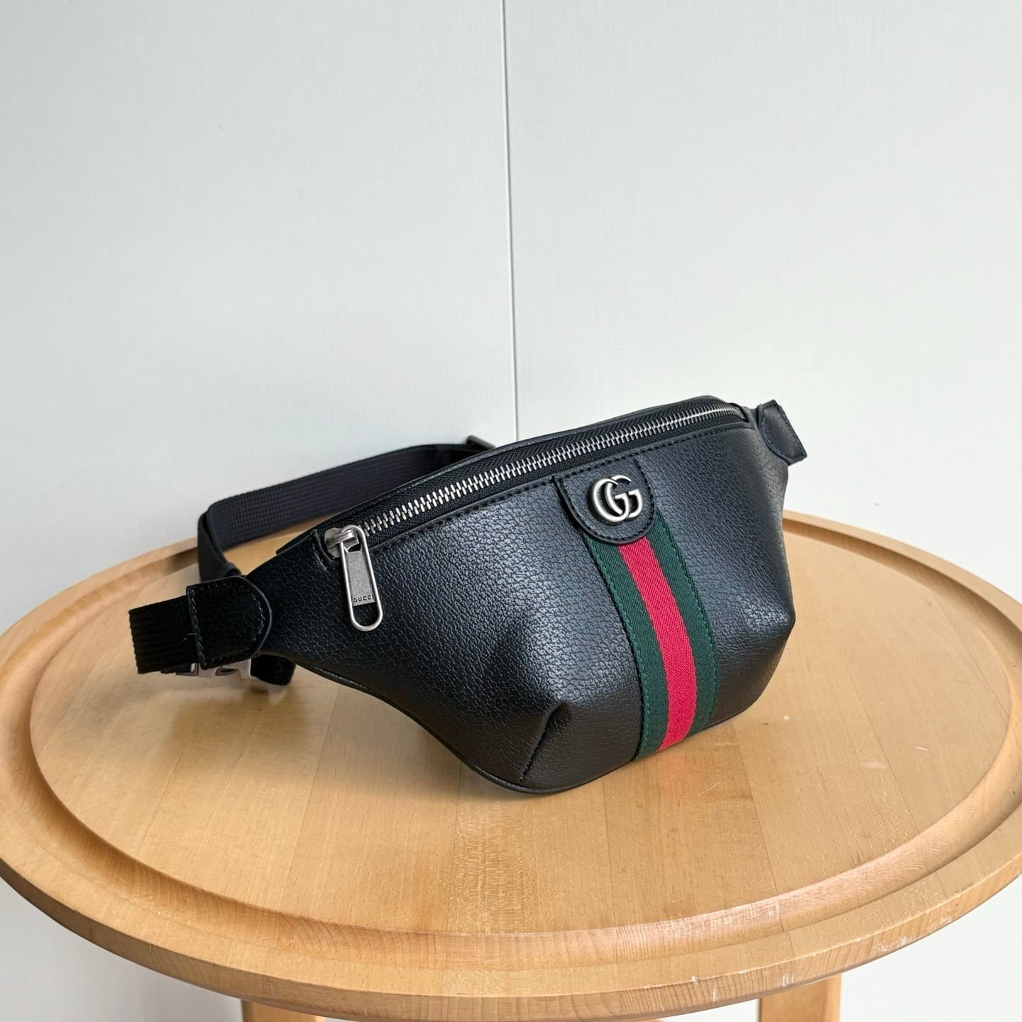 Gvc*1 Ophidia Small Belt Bag Black 30Cm 839106 Aae1B 1043