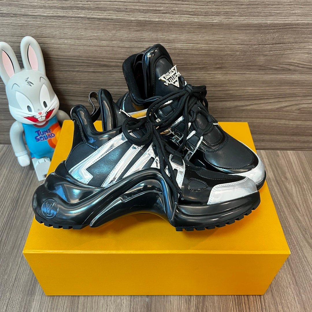 L0vis Vvtt0n Archlight Sneaker Black And Silver